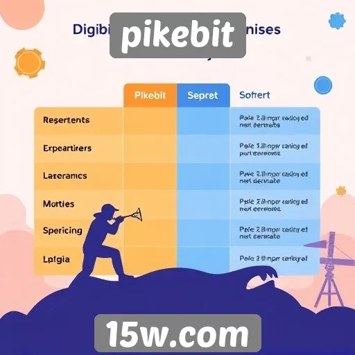 Comparativo entre Pikebit e outras plataformas de jogos